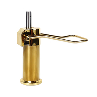Pièces de rechange pour fauteuil de barbier, pompe hydraulique couleur or style spécial avec fonction de réglage en hauteur