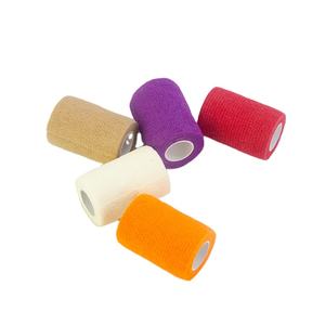 カラフルなスポーツ包帯ラップ自己粘着性通気性支持ストレッチバンド重量挙げ用ボクシングプリントパターン - Product Image 4