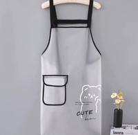 Tablier pour femmes nouveau Style haute apparence été mince tablier résistant à la saleté mignon style japonais imperméable à l'huile tablier