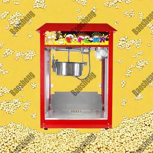 ماكينة الفشار مع غلاية 8 أونصات ، ماكينة الفشار التجارية للمسرح والسينما العتيقة مع أحمر فاتح داخلي - Product Image 2