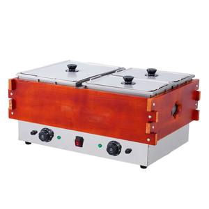 เครื่องทำโอเดนไฟฟ้าเชิงพาณิชย์ใหม่ 3 กิโลวัตต์ 220 โวลต์ ทำจากสแตนเลส 304 พร้อมเทอร์โมสตัทปรับได้ ควบคุมด้วยปุ่มกด รับประกัน 1 ปี - Product Image 2