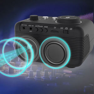 Temperature Display Radio Factory Multifunction Desktop Alarm <b>Clock</b> Dual USB Charging BT Speaker with <b>LED</b> Display FM Radio - Product Image 6
