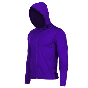 Ropa Deportiva Unisex a la Moda, Talla Grande, con Cierre Frontal, Manga Larga, Corte Ajustado, Sudadera con Capucha, Ropa de Gimnasio de Secado Rápido, Transpirable, con Patrón 3D - Product Image 6