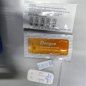 Cassette de <span class=keywords><strong>test</strong></span> <span class=keywords><strong>Dengue</strong></span> IgG/IgM et NS1, kit de diagnostic jetable pour utilisation in vitro, certifié CE - Product Image 3