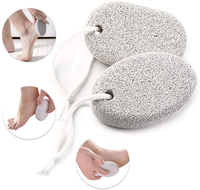 Pierre à pieds exfoliante à prix avantageux pour le soin des pieds, éliminateur de callosités, pierre ponce naturelle pour les pieds