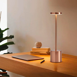Cordless <b>LED</b> <b>Table</b> Lamp Rechargeable Battery 3 Lighting Modes Dimmable <b>Light</b> Portable Iron Desk Lamps for Modern Restaurant - Product Image 5