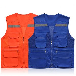 Chaleco Reflectante Multibolsillos para Pesca, Senderismo, Fotografía, Camping y Caza, Personalizable con Logotipo, para Hombre y Mujer - Product Image 1