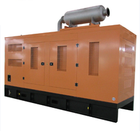 Groupe électrogène Pulita à faible bruit, 400 kW 500 kVA, prix usine, démarrage rapide, large autonomie, turbocompresseur, gaz naturel, biogaz, système fermé