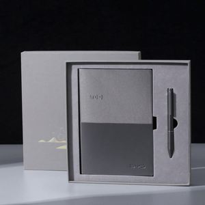 Ensemble cadeau d'entreprise personnalisé FX, bloc-notes intelligent avec puce NFC de luxe avec stylo, ensembles cadeaux promotionnels d'affaires avec boîte cadeau - Product Image 5