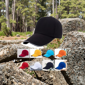 Vente en gros de casquettes de baseball unisexes à 5 panneaux pour le sport en plein air logo d'impression brodé personnalisé - Product Image 2
