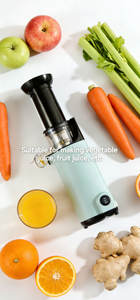 Extracteur de jus lent mini 120W WJE-C1B, <span class=keywords><strong>goulotte</strong></span> d'alimentation de 45 mm, extrusion <span class=keywords><strong>verticale</strong></span> en spirale, séparation efficace du jus et de la pulpe - Product Image 4