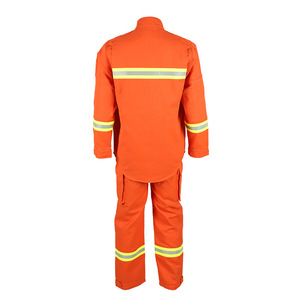 Traje de Bombero Ignífugo Xk-20-896 Naranja, Traje de Emergencia para Invierno y Verano con Certificados de Prueba - Product Image 5