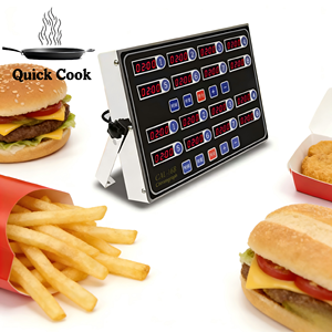 Minuteur <span class=keywords><strong>de</strong></span> cuisine numérique 16 canaux à prix d'usine, longue durée <span class=keywords><strong>de</strong></span> vie, rappel d'événements multiples, pour la cuisson et la gestion des stocks alimentaires - Product Image 1