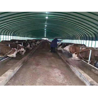 Venta caliente mejor precio Tienda de granja Tienda de refugio de animales para ganado/pollo/caballo/ganado/cabra/tienda de ganado
