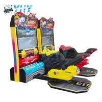 YHY prix usine simulateur de course de moto Machine de jeu d'arcade deux sièges simulateur de course de moto