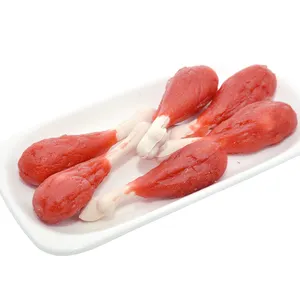 Baquetas de pato de entrenamiento para perros, producto original para snacks de perros, con huesos de calcio - Product Image 1