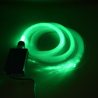 Câble à fibres optiques à éclairage latéral en PMMA pour plafonds étoilés, haute luminosité, intensité réglable, utilisation intérieure/extérieure