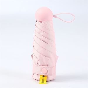 <span class=keywords><strong>Meilleure</strong></span> Qualité Capsule Parapluie Crème <span class=keywords><strong>Solaire</strong></span> Portable Mini Parapluie Avec Logo Personnalisé - Product Image 2