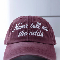 Gorra de béisbol de moda para hombre y mujer con logotipo personalizado bordado