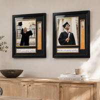 Cadre de diplôme personnalisé pour certificat, cadre photo, boîte à ombre pour collage, A4 8.5x11, cadeau de remise de diplôme, vente en gros, fabricant en vrac