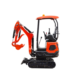 Mini-excavatrice de 4 tonnes conforme à la norme CE 5 avec cabine et tarière, pompe hydraulique, moteur, puissance de creusement élevée, chambre fermée - Product Image 1
