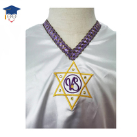 Robe de chorale personnalisée unisexe, robes d'église, cape avec LOGO brodé