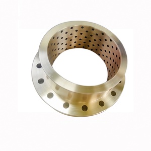 Tùy chỉnh <span class=keywords><strong>CNC</strong></span> Graphite cắm chất bôi trơn đồng thau mang bụi - Product Image 3