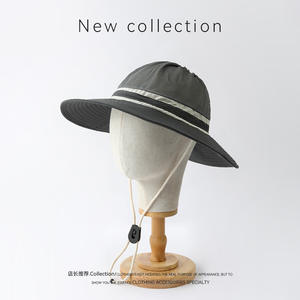 Sombreros <span class=keywords><strong>de</strong></span> cubo Anti UV para mujer con agujero <span class=keywords><strong>de</strong></span> <span class=keywords><strong>cola</strong></span> <span class=keywords><strong>de</strong></span> <span class=keywords><strong>caballo</strong></span> para ocio al aire libre gorras <span class=keywords><strong>de</strong></span> pescador fiesta en la <span class=keywords><strong>playa</strong></span> elegante protección solar sombrero <span class=keywords><strong>de</strong></span> Safari - Product Image 4