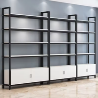 Exhibidor de supermercado para salón de belleza, barbería, centro comercial, vitrina de cosméticos, marco para joyería, boutique.