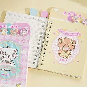 MK042 Vente en gros Mikko Petit carnet à spirales sucré, carnet d'étudiant mignon Kawaii, carnets portables, papeterie créative de dessin animé - Product Image 6