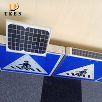 Certifié CE panneau de signalisation solaire fournisseur à vendre Flash Arrow Stop Yield Crosswalk Slow Down panneau de signalisation solaire à LED