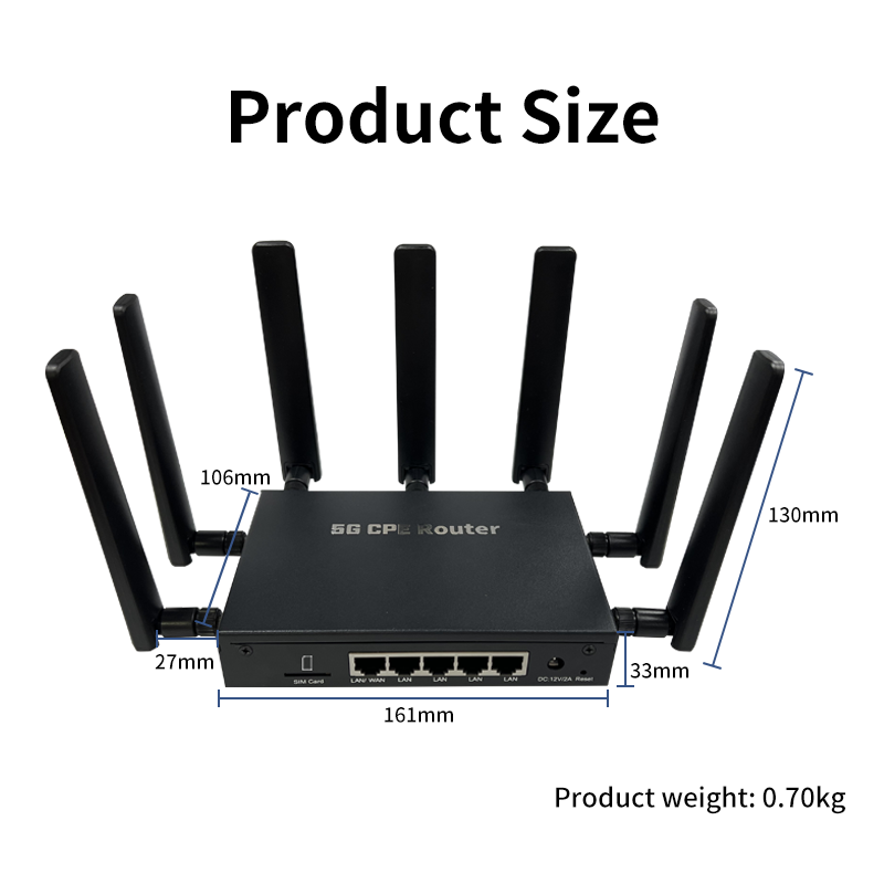5G CPE WIFI Router - High-Speed Wireless & SIM Card Support
