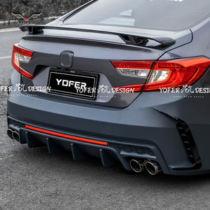 Yofer Hot Sale 10th Gen pp Rear Bumper Kit Car Parts Bodykit Bumpers for <strong>honda</strong> Accord2018-2022