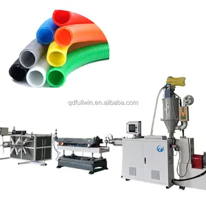 Plastic Tube Extrusion Line Plastic Electric Conduit Pipe Line Hose PE HDPE PP Orange Pipe Machine