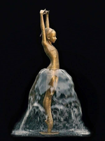 Sculpture de danseuse de ballet en bronze grandeur nature pour extérieur statue de fille dansante en laiton modèle personnalisé en métal