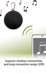 Mini-enceinte Bluetooth portable, étanche, en métal, avec fonction radio et appel via clé USB, design tendance, idéale pour les fêtes, cadeau créatif transfrontalier - Product Image 3