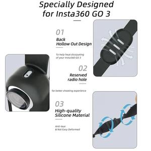 Takenoken funda protectora para mochila <span class=keywords><strong>de</strong></span> <span class=keywords><strong>bicicleta</strong></span> Insta360 GO2 GO3 funda <span class=keywords><strong>de</strong></span> silicona para Cable correa <span class=keywords><strong>de</strong></span> muñeca accesorios para cámara <span class=keywords><strong>de</strong></span> deportes <span class=keywords><strong>de</strong></span> acción - Product Image 4