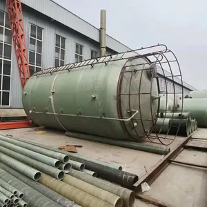 Manufacturer of FRP GRP Horizontal Tank Vertical Storage Tank Chemical Storage Tank