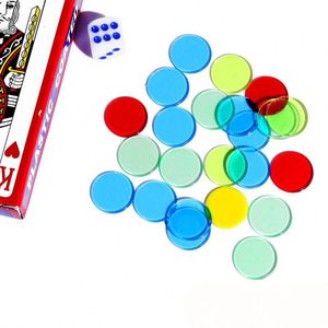 Jetons de poker ronds personnalisés en usine sans valeur nominale pour les jeux de casino, prise en charge de la personnalisation basée sur des designs fournis - Product Image 3