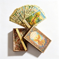 Impresión Personalizada con Su Propio Diseño, Impresión Profesional Personalizada de Mazos de Tarot, Fábrica OEM, Cartas de Tarot a Todo Color