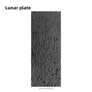 Panneaux en pierre lunaire PU, plusieurs tailles, imperméables, ignifuges, résistants aux UV, pour la décoration murale intérieure et extérieure des villas - Product Image 2