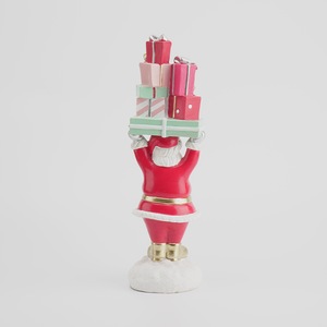 Cadeaux de Noël festifs, artisanat en résine 3D, 'Le Chef et l'Homme en pain d'épices', boîte-cadeau en forme de tête, cadeau promotionnel de Noël en dessin animé - Product Image 2