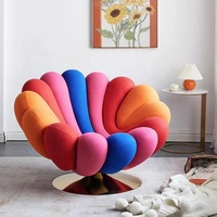 Modernes Nordisches Design Hotel-Schlafzimmer Wohnzimmer-Möbel Hotel-Villa Chaiselongue Sofa Freizeitstuhl Sessel-Set