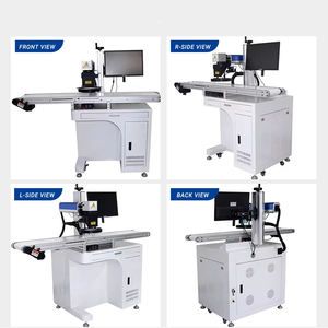 Máquina de Codificación y Marcado Láser de Fibra Portátil de Alta Velocidad para Sobremesa, AI/DWG/DST, Marcado Profundo de Alta Eficiencia para Empaquetado - Product Image 3
