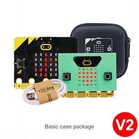Basis Robot pengontrol Microbit V2.2 terbaru Kit uap Microbit V2 Kit pemula Microbit balita balita Python pemrograman grafis