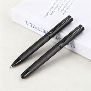 Best-selling High Quality Business Signature Metal <b>Pen</b> Black Custom <b>Pen</b> Metal Ballpoint <b>Pen</b> with logo for Corporate Gifts - Product Image 1