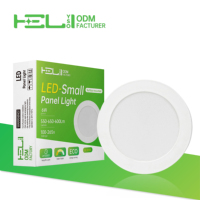 Plafonnier LED 6W ultra-plat à montage en surface IC-DOB 550-650lm 3000K-7000K 100-265V pour la maison