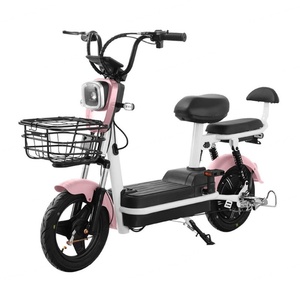 Factory Direct 14-Inch Electric Scooter 48V12A Integrated 350W Adult Electric <b>Bicycle</b> Rear Hub Motor Portable Battery <b>Bicycle</b> - Product Image 4
