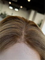 Perruque juive personnalisée brun doré clair balayage, cheveux vierges européens, nœuds invisibles, ligne de cheveux naturelle pour femmes souffrant d'alopécie