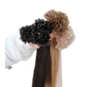 Extensions de cheveux brésiliens vierges Remy Amygirl, fournisseur pas cher, mèches de cheveux humains alignées sur la cuticule, pointes en U - Product Image 3